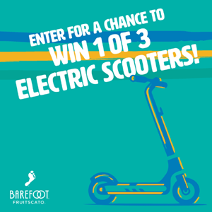 Free Barefoot Fruitscato Electric Scooter