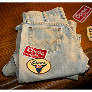 Free Coors Beer Wash Jeans