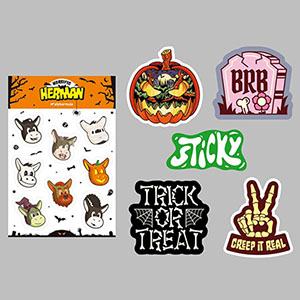 Free Halloween Sticker Pack